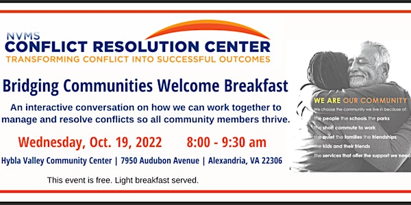 NVMS Bridging Communities Welcome Breakfast