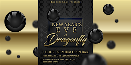 Dragonfly New Years Eve Party 2023