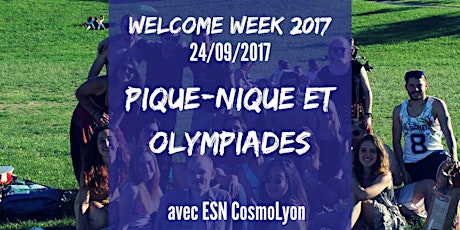 Image principale de Pique-Nique et Olympiades internationales avec ESN CosmoLyon