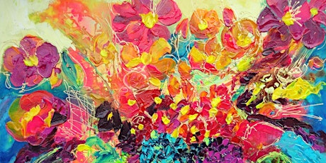 Acrylic Floral Workshop in Berry primary image