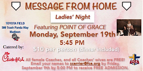 Message from Home (Ladies' Night)