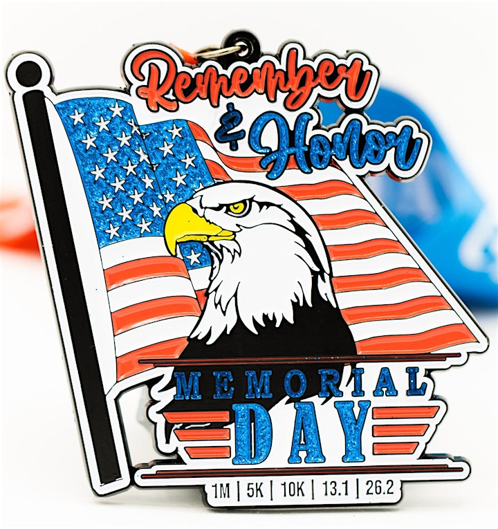 CLEARANCE:  Memorial Day 1M 5K 10K 13.1 26.2-Only $9! image