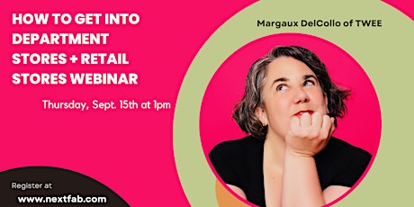 How to Get into Department Stores + Retail Stores Webinar  primärbild