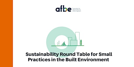 Sustainability Round Table for small practices in the Built Environment
