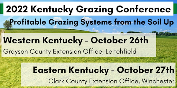 KY Grazing: Profitable Grazing Systems from the Soil Up (Leitchfield, KY)