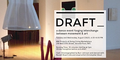 DRAFT_, a dance event forging interchange between movement & art primary image