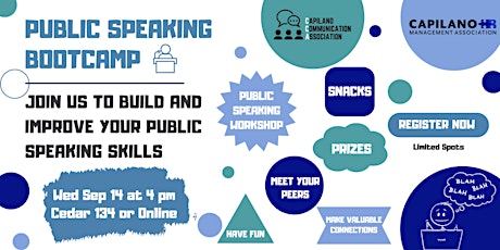 Public Speaking Bootcamp