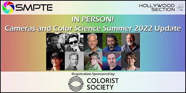 In Person! Cameras and Color Science Summer 2022 Update
