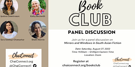 Panel Discussion: Mirrors and Windows in South Asian Fiction