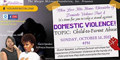When Love Hits Home Part 4: Domestic Violence At The Hands Of My Child