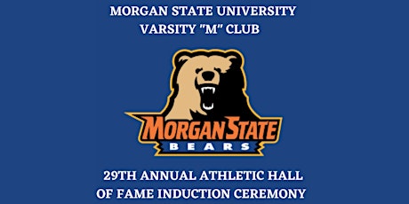 Morgan State University Varsity 'M' Club Athletic HOF Banquet and Induction