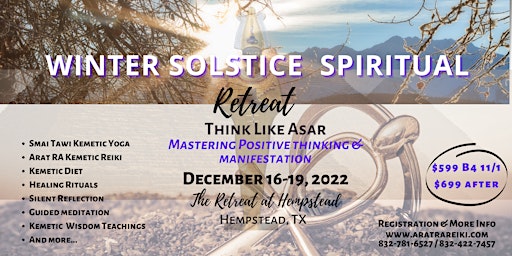 Pre-Winter Solstice Spiritual Retreat