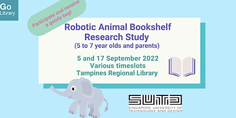 Robotic Animal Bookshelf Research Study (5-7 year olds & parents) #6