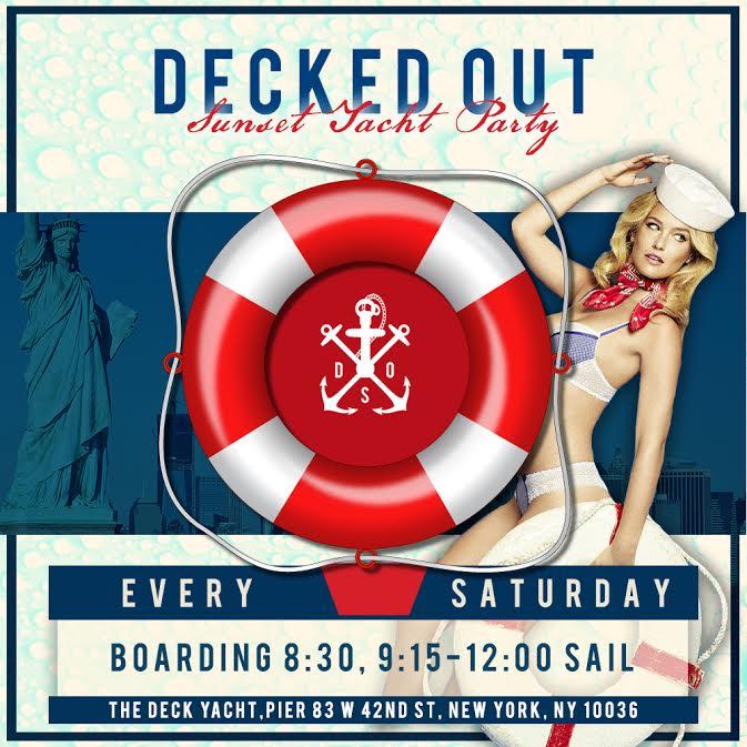 Labor Day Weekend DECKED OUT Yacht Party 9/2