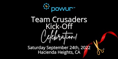 Primaire afbeelding van Powur 'Team Crusaders' Official Kick-Off!