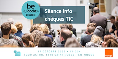 BeCode Bruxelles – Séance Info – Chèques Tic