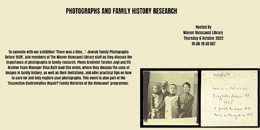 Photographs and Family History Research