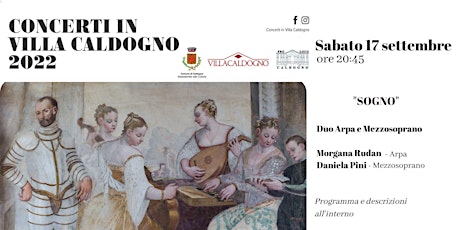 Hauptbild für CONCERTO IN VILLA CALDOGNO: SOGNO - Duo Arpa e Mez