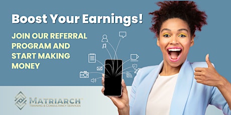 Join our referral program and start making money now primary image