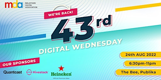MDA’s 43rd DIGITAL WEDNESDAY - Welcome Back Digital Wednesday