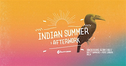 Primaire afbeelding van De Kruitfabriek x Indian Summer Afterwork