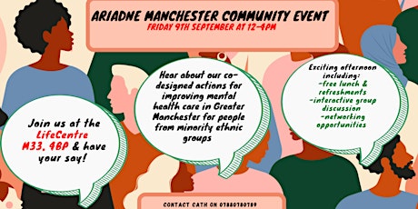ARIADNE Greater Manchester Community Event