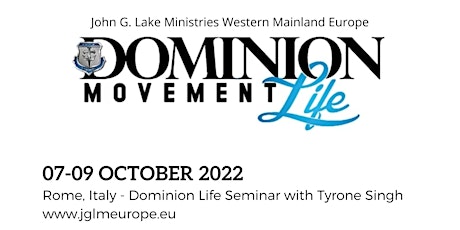 John G. Lake Ministries Seminar, Rome, Italy.