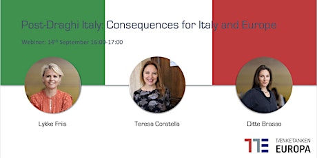 Post-Draghi Italy: Consequences for Italy and Europe