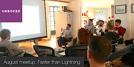 Unboxed August Meetup: ‘Faster than Lightning’ code talks primary image