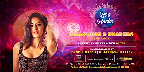LET'S NACHO | Bollywood & Bhangra Party