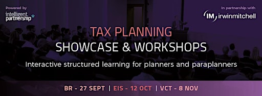 Collection image for Tax Planning Showcase & Workshops