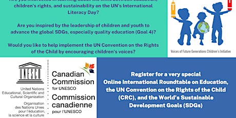 Online International Roundtable on Education, the UN CRC and the SDGs