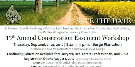 13th Annual Conservation Easement Workshop, 2017