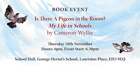 An evening with Cameron Wyllie at George Heriot's School