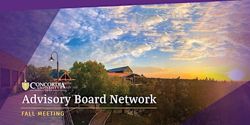 Fall Advisory Board Network Meeting