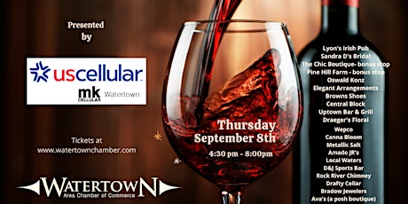 6th Annual Downtown Watertown Wine Walk - Designated Driver Ticket