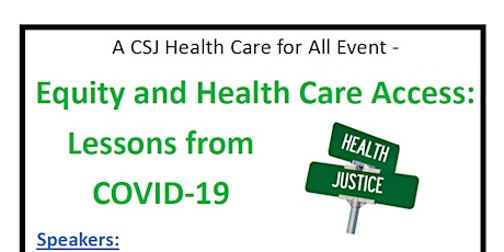 Equity and Health Care Access:  Lessons from COVID-19