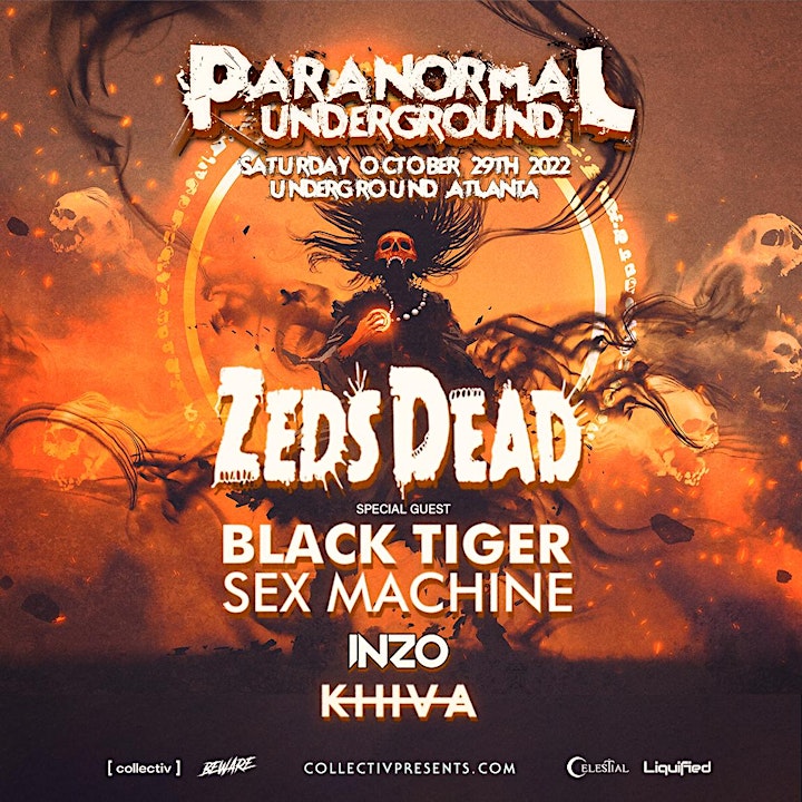 Paranormal Underground | Saturday October 29th 2022 | Underground Atlanta image