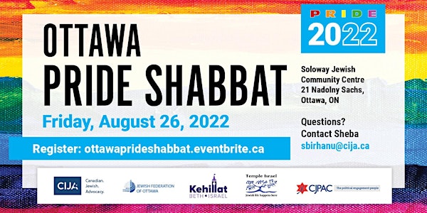 Ottawa Pride Shabbat