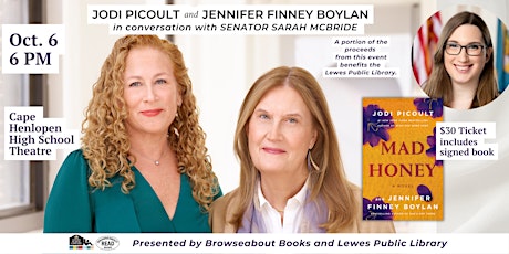 Jodi Picoult & Jennifer Finney Boylan | Mad Honey Book Talk
