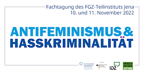 Fachtagung "Antifeminismus & Hasskriminalität"