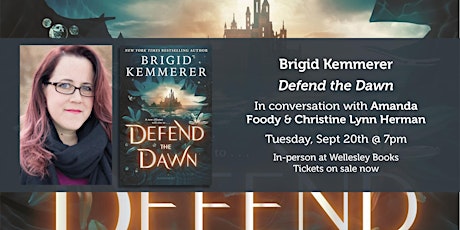 Brigid Kemmerer presents "Defend the Dawn" (Defy the Night Book 2)