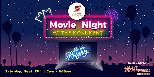 Movie Night at the Monument - In The Heights