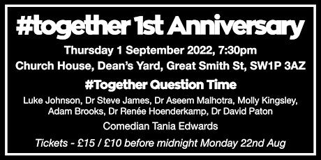 #Together Association 1st Anniverary