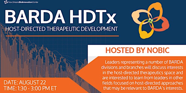 BARDA Host Directed Therapeutics (HDTx) Information Session