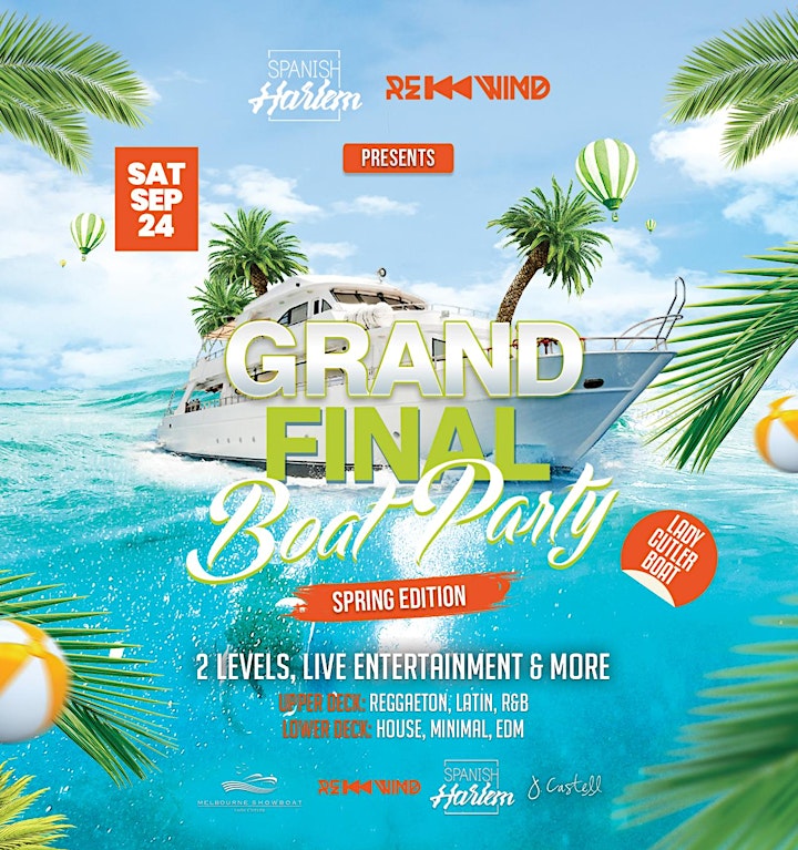 Grand Final Boat Party – Spring Edition image