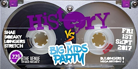 History VS Big Kids Party The Mega Birthday Battle80 primary image