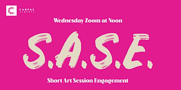Wednesday Zoom at Noon |  S.A.S.E. with Verna Vogel