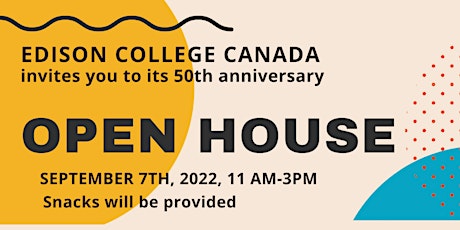 Edison College Canada Open House