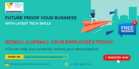 Reskill & Upskill your Employees - Info Session for Businesses